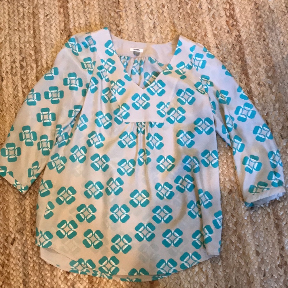 100% silk blouse